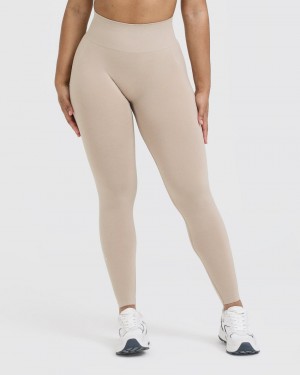 Leggings Oner Active Effortless Seamless Marron Clair | QN0734268