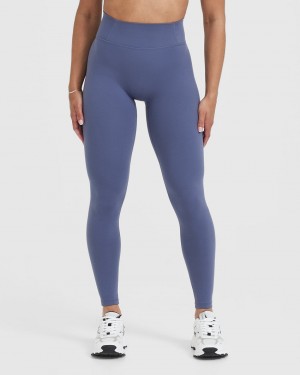 Leggings Oner Active Timeless High Waisted Bleu | QU7654130