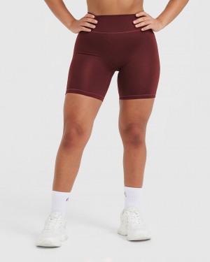 Short Oner Active Timeless High Waisted Bordeaux | UN9315287