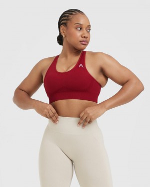 Sports Bras Oner Active Classiche Seamless 2.0 Bralette Rouge Bordeaux | UA4802563