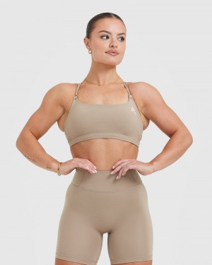 Sports Bras Oner Active Everyday Cross Over Bralette Grise | QY1306852