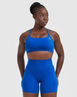 Sports Bras Oner Active Everyday Cross Over Bralette Bleu Foncé | GR0986215