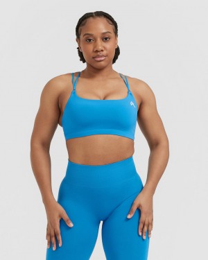 Sports Bras Oner Active Everyday Cross Over Bralette Bleu | VH8170296