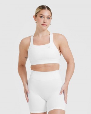 Sports Bras Oner Active Timeless Larges Brides Blanche | VC6807392