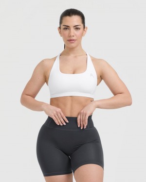 Sports Bras Oner Active Timeless Square Neck Blanche | OE8519360