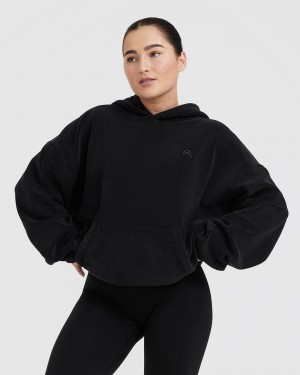 Sweat a Capuche Oner Active Fleece Oversized Noir | WZ2341086