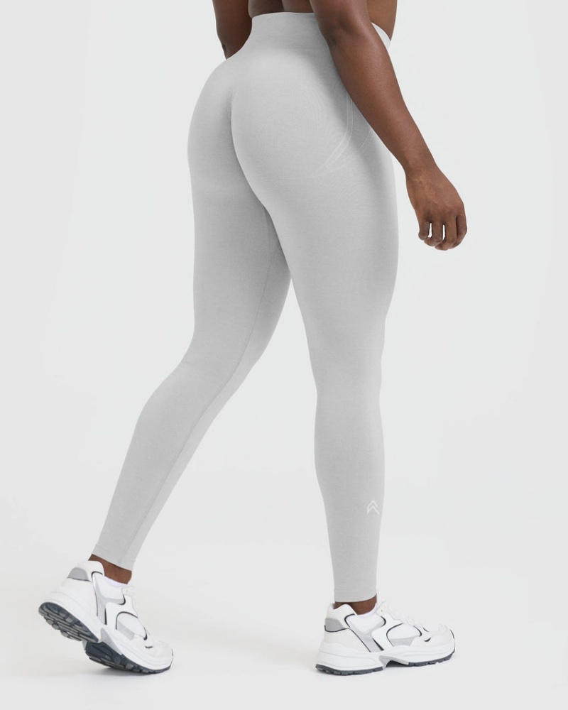 Leggings Oner Active Effortless Seamless Grise Clair | AK2074698