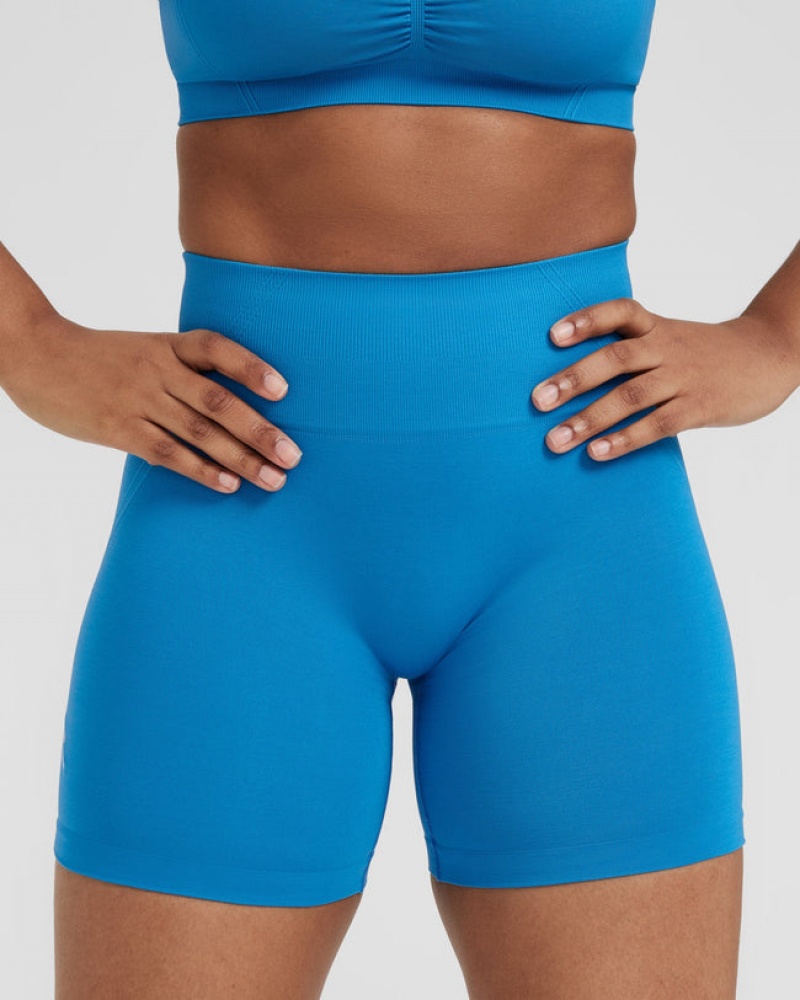 Short Oner Active Effortless Seamless Bleu | BZ0743219