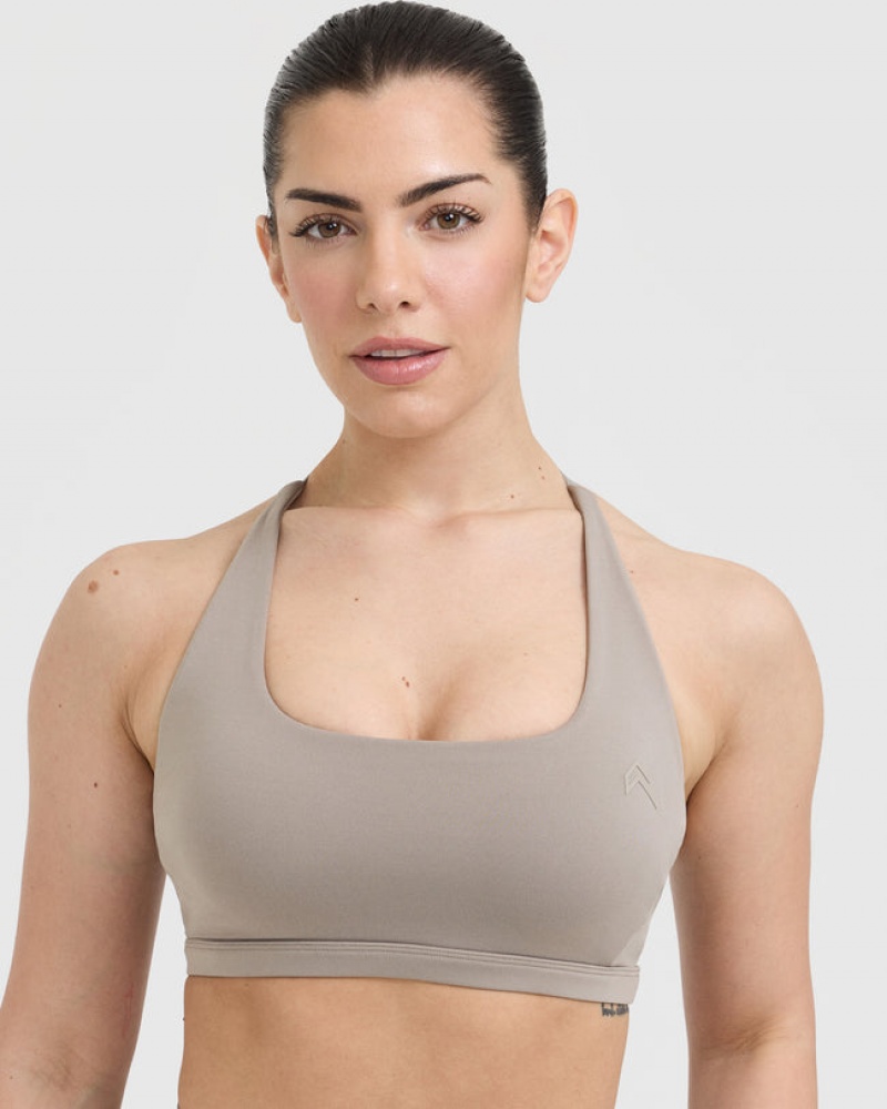 Sports Bras Oner Active Timeless Square Neck Grise | TQ2705381